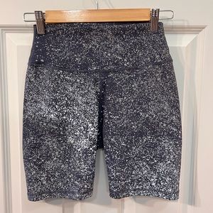 Gray Reflective Hustle Shorts 7”
